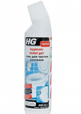 HG Гель для чистки туалета 0,65л