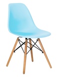 Стул EAMES, бирюзовый, дер. ножки