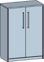 Шкаф 2 дверный - 1182