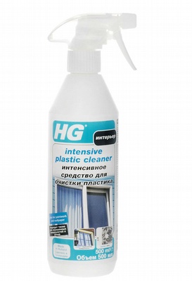 HG Средство для очистки пластика, обоев и окрашенных стен 0.5л