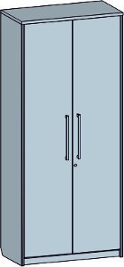 Шкаф 2 дверный - 1882
