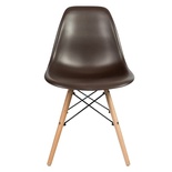 Стул EAMES, коричневый, дер. ножки